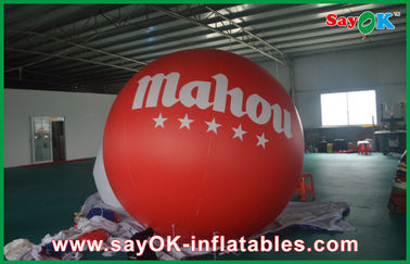ballon extérieur de allumage promotionnel d'hélium de partie de PVC de 0.2mm annonçant les ballons gonflables