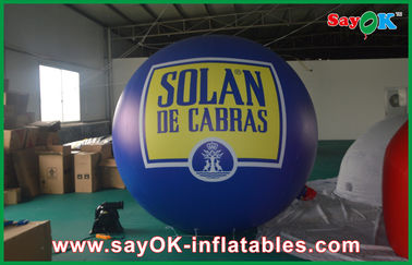 ballon extérieur de allumage promotionnel d'hélium de partie de PVC de 0.2mm annonçant les ballons gonflables