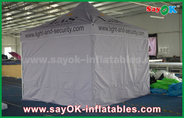 Tente en aluminium blanche d'auvent de tente de pliage de Promtional de tente haute facile de bruit pour la publicité