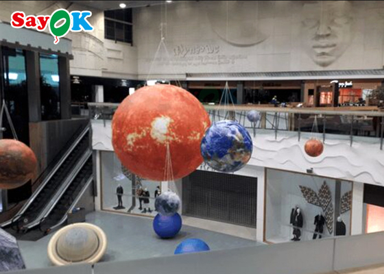 Planète gonflable de la terre géante moulue de ballon pleine impression de 40 pouces