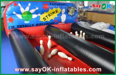 Piscine gonflable de roulement gonflable de boules de bowling de jeux gonflables de sports de PVC de jeu classée avec des boules