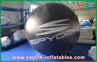 PVC de 0.18mm/de 0.2mm annonçant le ballon gonflable d'hélium avec la copie de logo