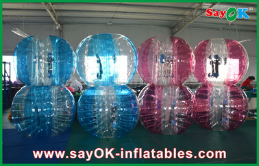 Bulle de butoir du football de boule de jouets gonflables gonflables extérieurs de jeux, boule humaine gonflable de hamster