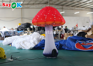 décoration gonflable d'éclairage de 1.5m/champignon gonflable pour le festival