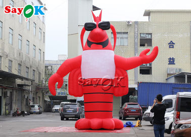 Ballons publicitaires gonflables Les animaux de mer Les chenilles 7M Le homard gonflable
