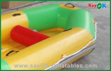 L'eau gonflable de 3 de personne bateaux gonflables de PVC joue la bâche de PVC de 0.9mm