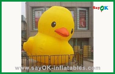 Publicité gonflable gros canard jaune gonflable modèle de dessin animé jouets de piscine