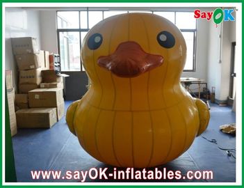 Balons gonflables pour animaux Événements Hauteur 4M Canard jaune gonflables personnalisé Avec souffleur d'air 750w