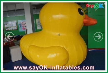 Balons gonflables pour animaux Événements Hauteur 4M Canard jaune gonflables personnalisé Avec souffleur d'air 750w